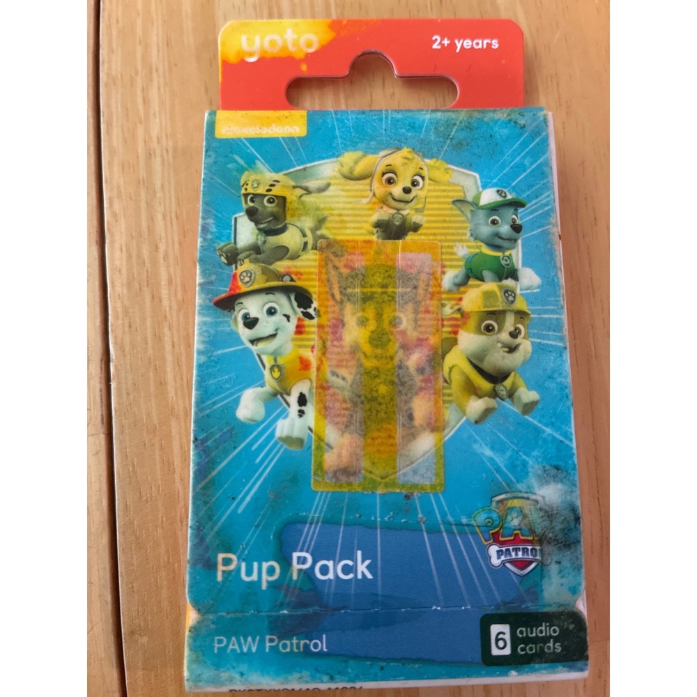 Yoto PAW Patrol Pup Pack Audio Card Collection (6 Card Pack): Educational